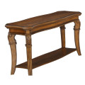 Hand made pedestal wood center sofa table set for living room